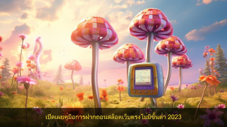 เปิดเผยคู่มือการฝากถอนสล็อตเว็บตรงไม่มีขั้นต่ำ 2023