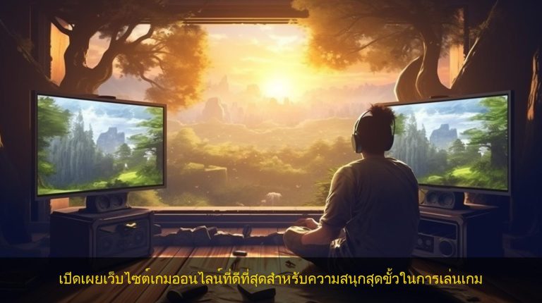 เปิดเผยเว็บไซต์เกมออนไลน์ที่ดีที่สุดสำหรับความสนุกสุดขั้วในการเล่นเกม